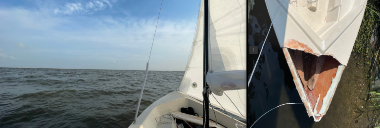 ACR ResQLink AIS Rescue on Lake Pontchartrain